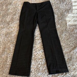 Pre-owned Banana Republic Gray Checkered Trousers